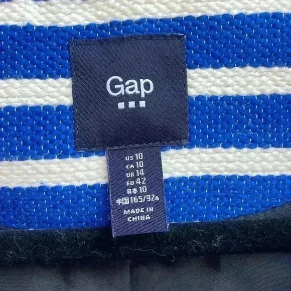 Cute blue and white striped gap jacket - Picture 2 of 8